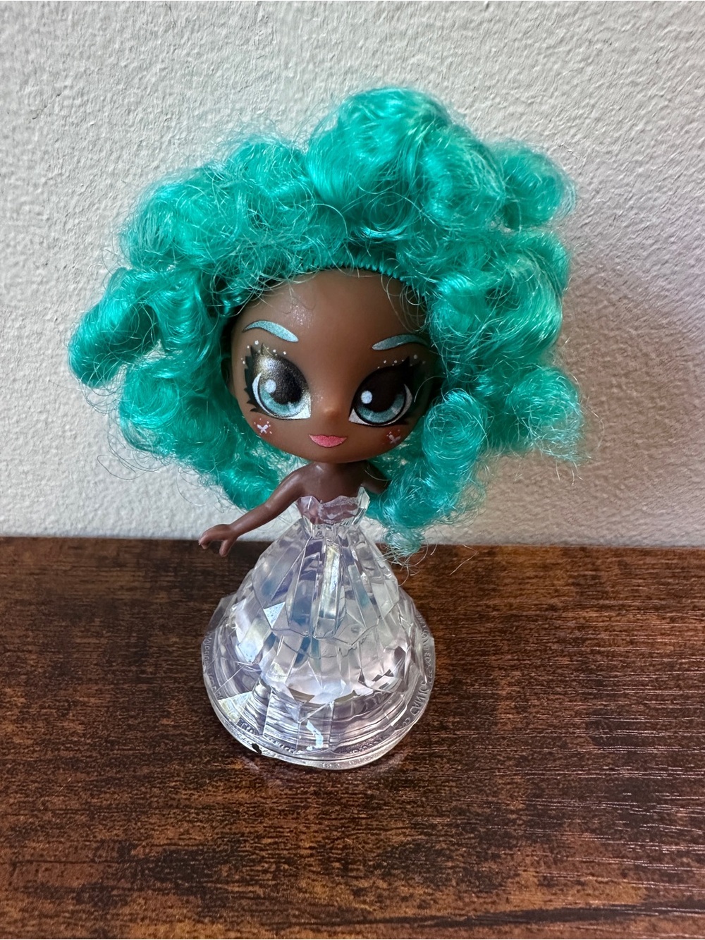 Skyrocket Crystalina Turquoise Doll Color Changing LED Sprite Fairy Light Up